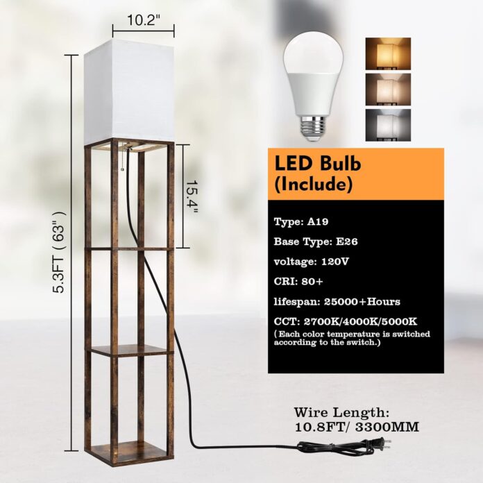 RUNTOP Floor Lamp