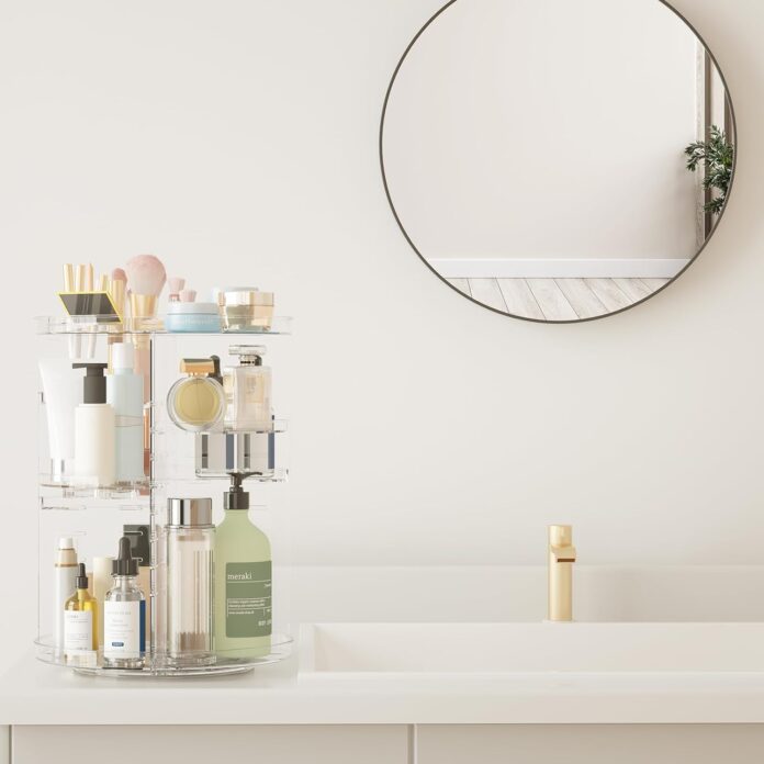 Rotating Makeup Organizer