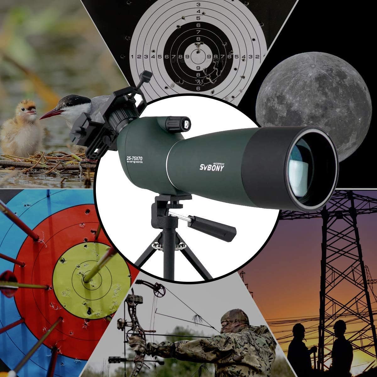 SVBONY SV28 Spotting Scopes review
